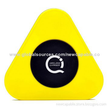 Qi Wireless Charger/Transmitter, Sized 100*100*6mm, 5V DC/1A Input